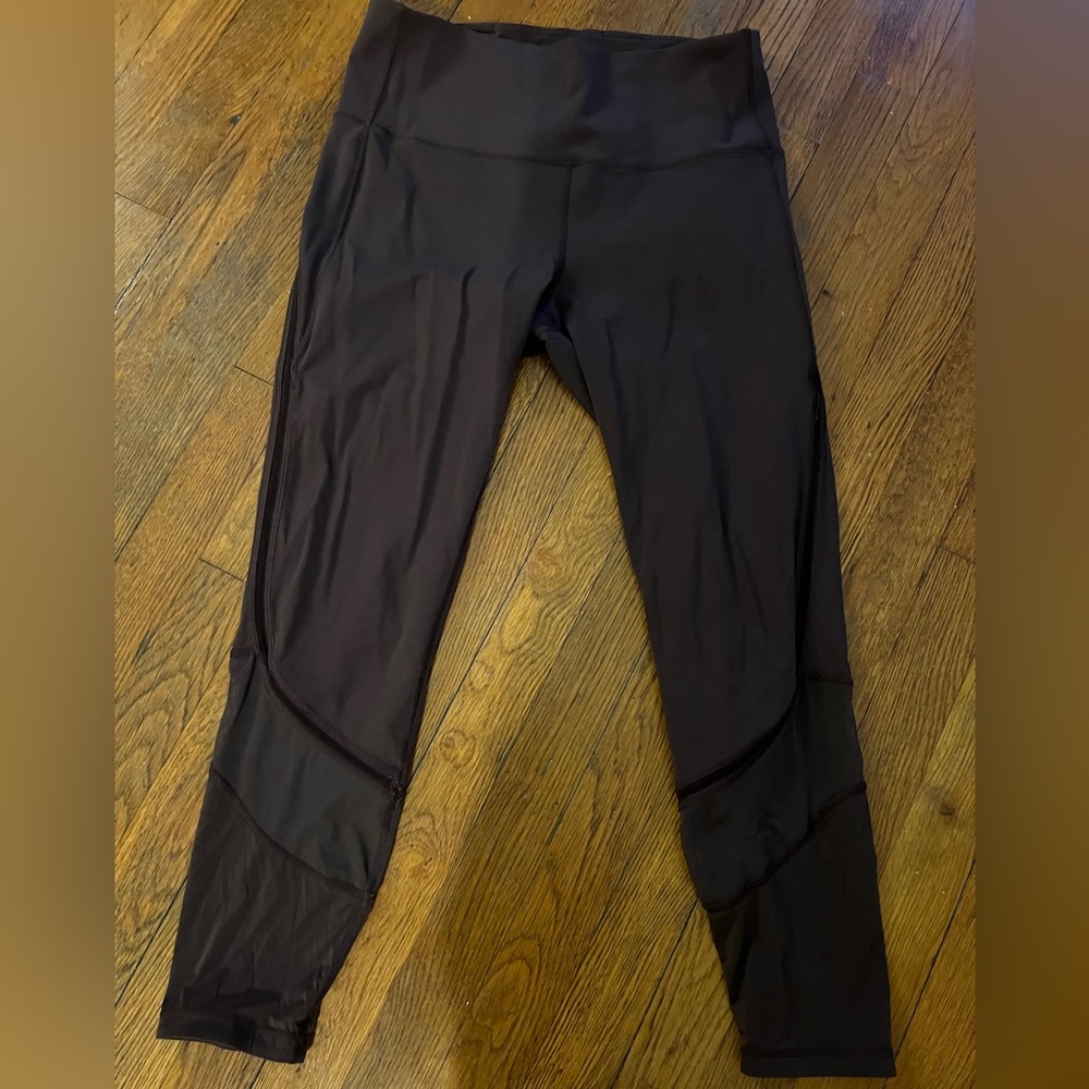 Deep plum size 10 lululemon leggings